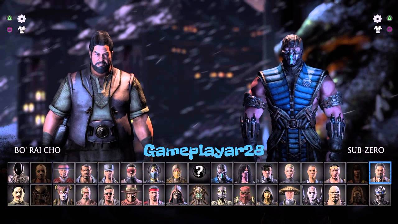Mortal kombat xg # apocalipse skin pak # alien _ bo rai cho_leatherface_triborg 2016 - YouTube