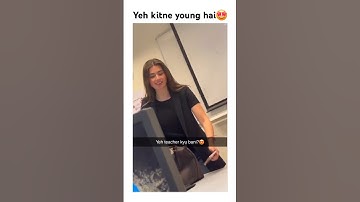 Kitne cool hai na yeh teacher🥰#trending #collegelife #ai #coding #programmer #engineer #html