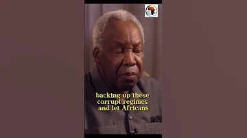 The West Must Stop Supporting Corrupt Africa Regimes Former Tanzania President Late Julius Nyerere 