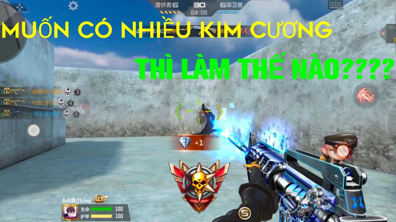 [CFM china] Hướng dẫn cày chay tích kim cương hết sức có thể trên CFM ||Trungprocfm.