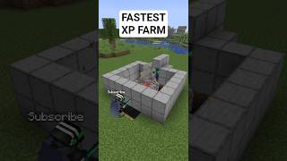 Minecraft Fastest XP Farm #minecraft #minecraftbuilding #mctutorial #minecrafttutorial #gaming
