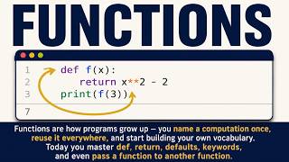 Ep 8: Name a Computation Once, Use It Forever | Functions Update