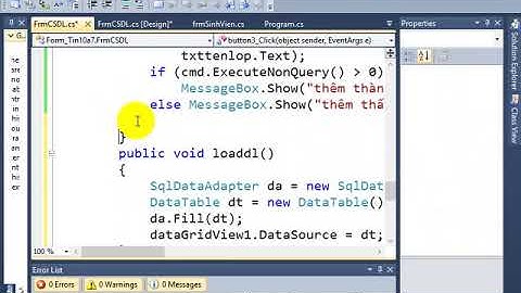 6  tin10a7 hiển thị dữ liệu lên datagridview