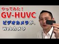 テレワークで品切れ？！GV-HUVC　ビデオカメラがWebカメラに変身！　Zoomなどにもおすすめ　［IODATA］