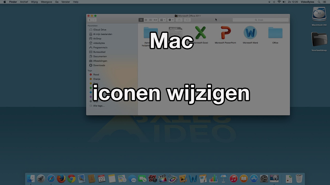 New Update Iconen Vervangen (VideoBytes - Mac)