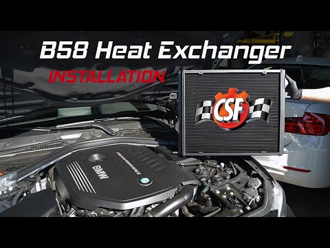 B58 CSF Heat Exchanger: Why should I upgrade? Specifications and Installation (Using BMW F22 M240i)