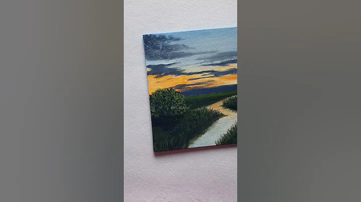 Varnishing Acrylic Painting✨️ #painting #acrylicpainting #art #varnish #trending #youtubeshorts