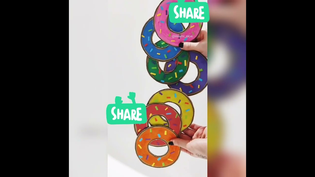donut 🍩 fine moter activity for kids 