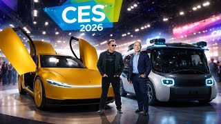 Full Tesla Cybercab Didn’t Even Show Up at CES 2026… Yet It’s Beating Amazon’s Zoox Guide