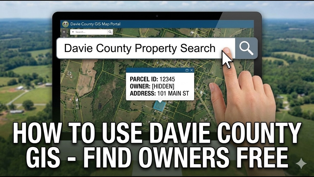 Бесплатно - Как найти любого владельца недвижимости в округе Дейви, Северная Каролина (публичные ...