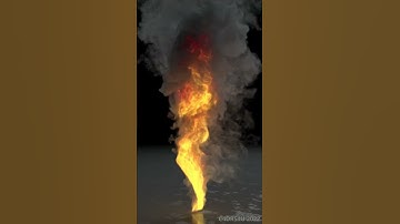 iClone to Cinema 4D:  Girl on Fire Dancing | X-Particles | Shorts# | Redshift Render | HDR