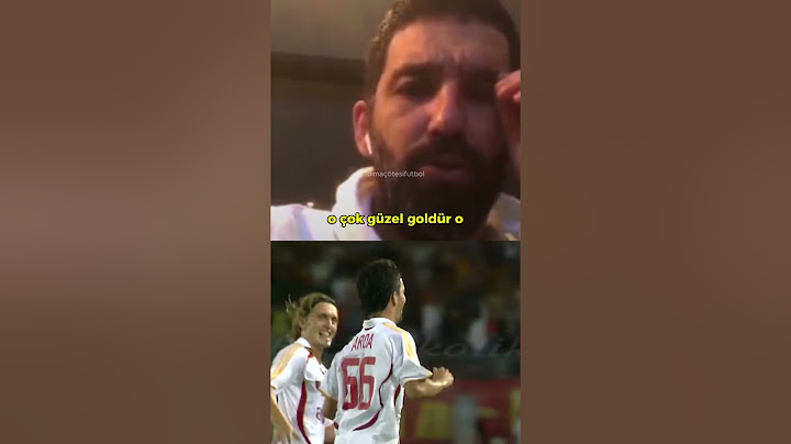Arda Turan attığı en iyi 3 golü seçiyor | Arda Turan Emre Belözoğlu