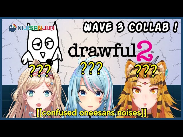 【Drawful 2】 WAVE 3 COLLAB STREAM! | What Are You Trying To Draw?!【NIJISANJI ID】のサムネイル