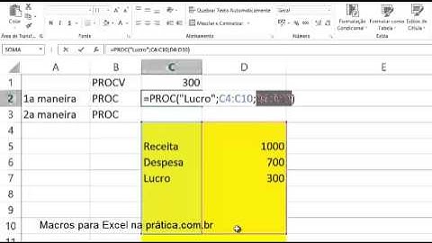 PROCV PARA APRENDER!