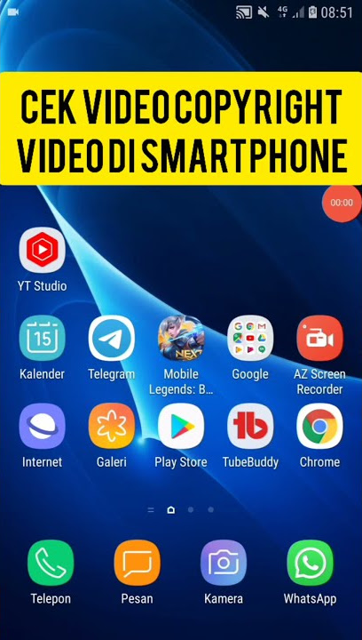 Cara Cek Video Copyright di Chanel Lewat HP || How to Check Video Copyright