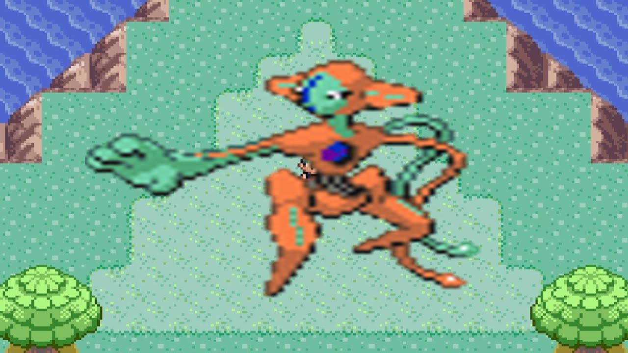 How to catch deoxys with gameshark codes in Pokemon Fire Red 