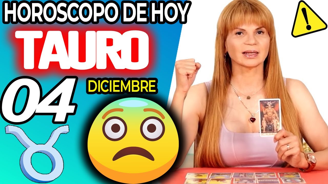 MIRA LO QUE TE OCURRE😱 Mhoni Vidente🔮 Horóscopo de hoy TAURO 4 DE ...