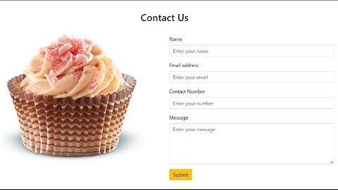 responsive cup cake shop design using html css and bootstrap #shorts #viral #webdesign #coding