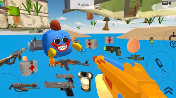 BattleRoyalePvP Chicken Gun Game || Pro VS Hacker || Best Online Games For Android 2023