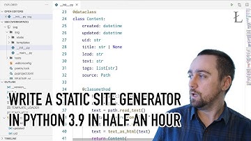 Type Annotations Make Coding Better At Any Size, or: Writing a Static Site Generator in 30 Minutes