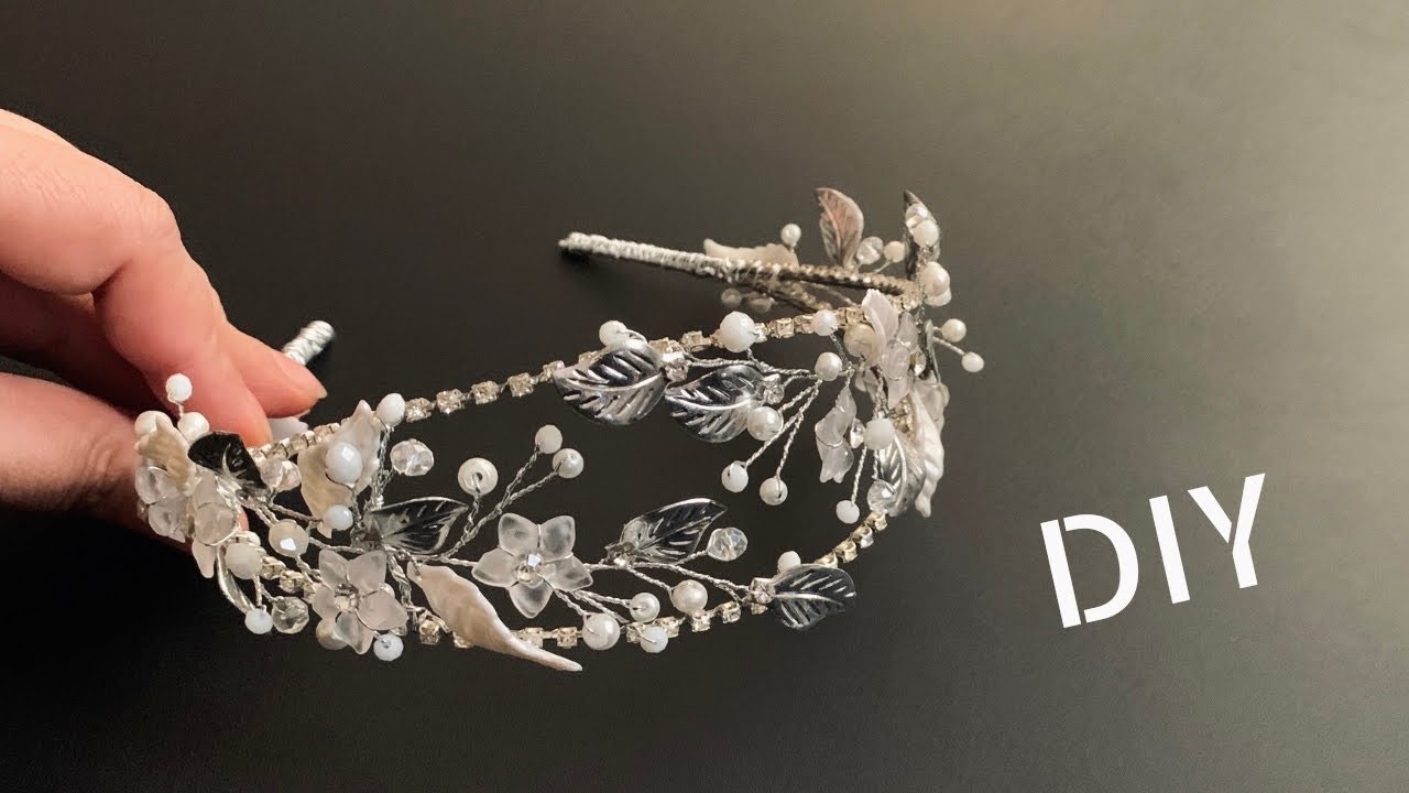 New Diy double headband ! Wedding headband diy