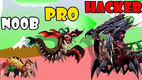 NOOB vs PRO vs HACKER - Insect Evolution Part 745 | Gameplay Satisfying Games (Android,iOS)