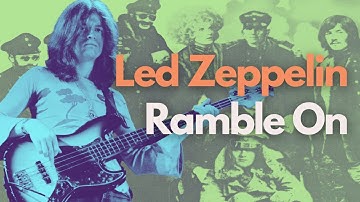 Thumbnail of Bass Lesson + Bass TAB // Ramble On by Led Zeppelin