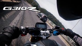 BMW G310R - POV Ride RAW Sound