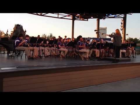 Emma Sansom Middle School Band May 16, 2014 at Downtown Disney Part 4 of 4