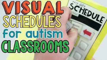 Visual Schedules in an Autism Classroom