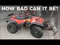 It Was Cheap for a Reason - Resurrecting a Very Broken Arctic Cat 300 4x4 ATV - Part 1