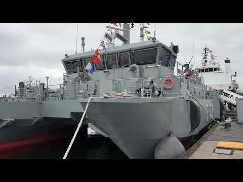 JELGAVA (P-08) Patrouillenboot Lettland Skrunda-Klasse Open Ship 19.6.2022