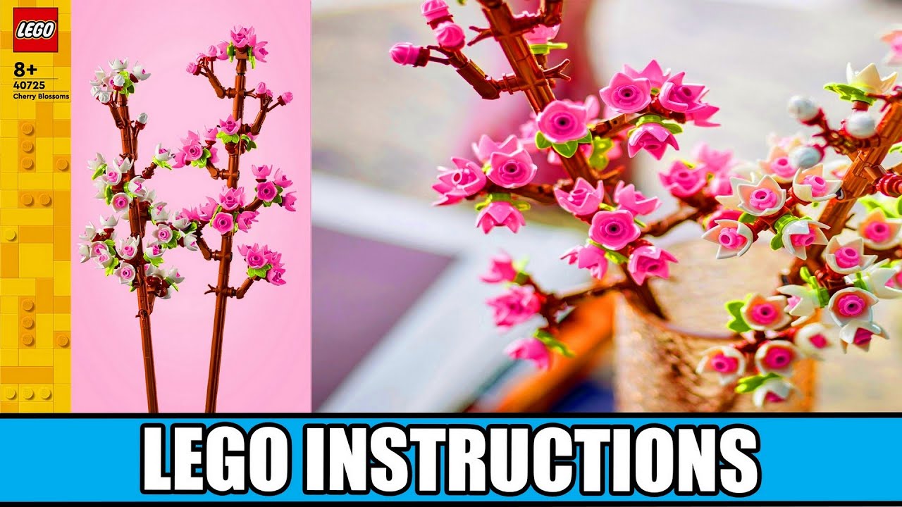 LEGO Instructions - Creator - 40725 - Cherry Blossoms - Botanical Collection