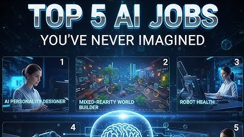 Top 5 Future Jobs Created by AI | Careers That Will Make You Rich in the AI Era
