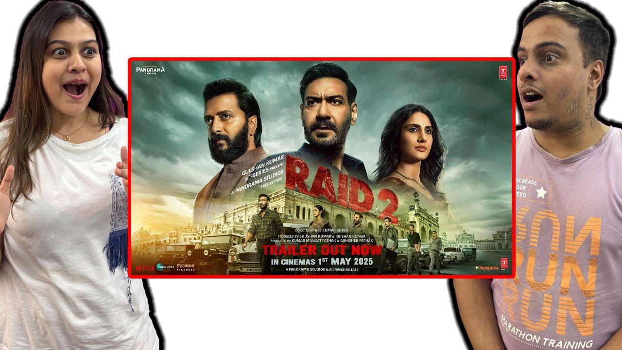 RAID 2 (TRAILER): Ajay D | Riteish D | Vaani K | Raj K | Abhishek P | Kumar M | Bhushan K, Krishan K