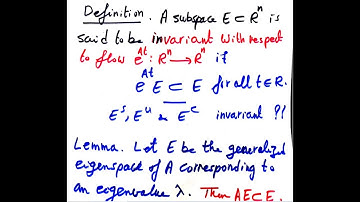 Lec. 8, 628 Math  Stability Theory and Nonhomogeneous