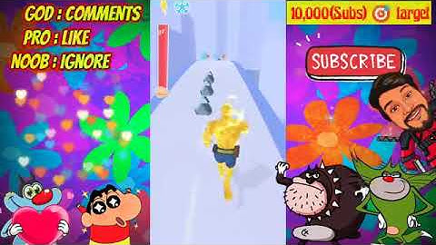 NOOB vs PRO vs HACKER vs GOD  | In Dna Evolution | With Oggy, shinchan, Bob and Jack |3D game