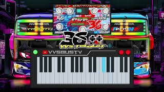 Telolet Basuri Pikiranku Lepas Bass Horg Okdj X Papaliat Aku 36 Not Pianika