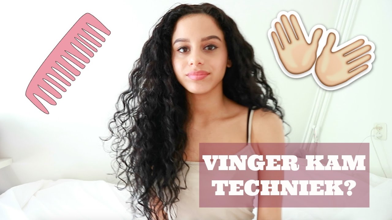 Krullen Kammen: Vinger kam techniek? 👐🏼 | By Alyssarxs