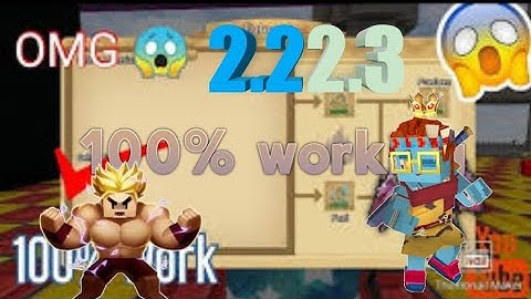 2.22.3 || New duplication glitch skyblock || blockman go