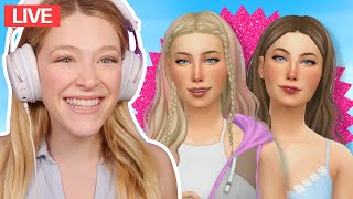 BARBIE TWINS makeover for my legacy challenge in the sims 4 | Part 13