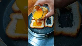 Bread Egg Pouch 🍞🍳🔥 | Unique Breakfast Recipe #shorts