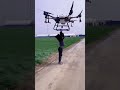 Drone lifting a man shorts
