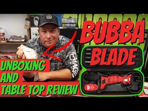 The Best Fillet Knife | Bubba Blade Lithium Ion Cordless Fillet Knife | UnBoxing and Review