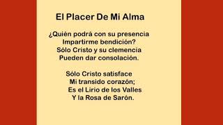 Miniatura de "El placer de mi alma. Himno..."