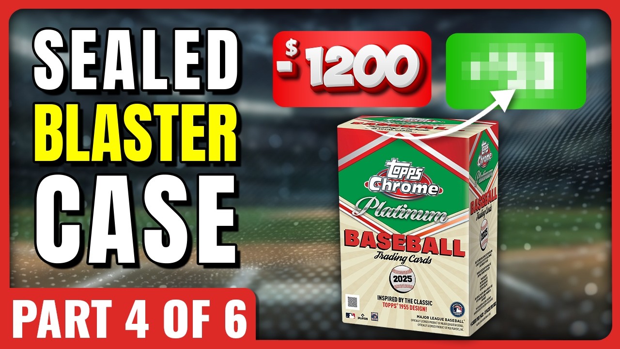 🚨FULL CASE PROFIT CHALLENGE🚨2025 TOPPS CHROME PLATINUM BLASTER