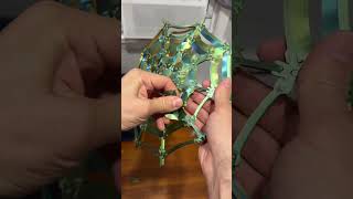 3D Printed Spider Web #Asmr Brim Removal  - Part 1 #Shorts