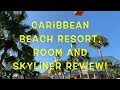 Disney Caribbean Beach Resort, Room and Skyliner Review