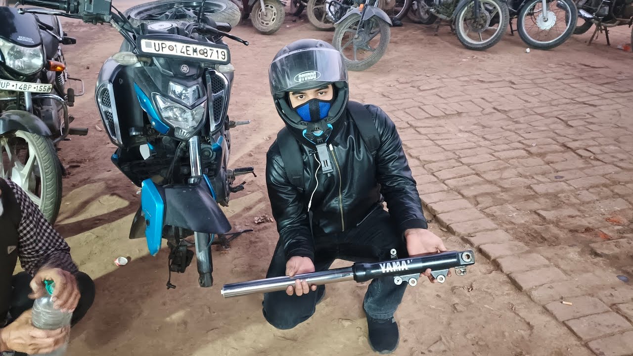 Bike ka shocker repair 