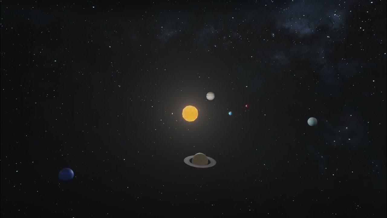 Looping Solar System Animation - YouTube